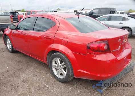 2014 Dodge Avenger Se из США, поврежденный, VIN 1C3CDZAB0EN112964